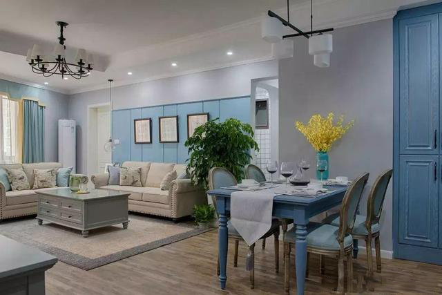 装修打通阳台房间效果,三角异形客厅装修效果图