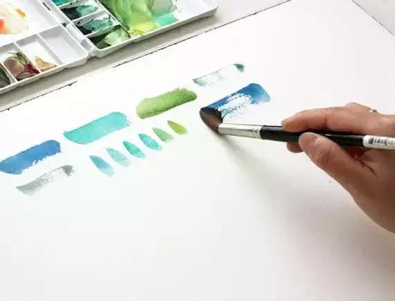 水彩教程颜料,水彩的基本知识与技法