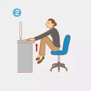 上班也要运动！12个办公室微运动图解转给需要的人