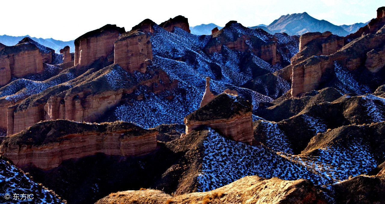张掖旅游景点冰沟丹霞旅游攻略,甘肃张掖冰沟丹霞美景