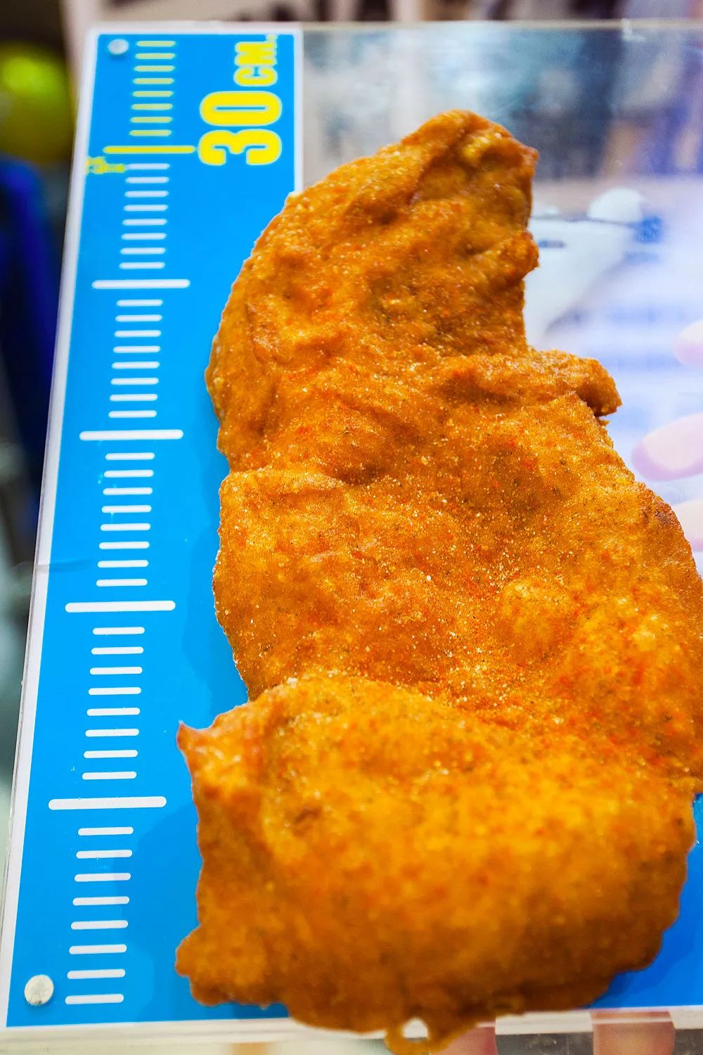 寻找岛城“大面子”主角,台湾正宗超级尺寸大鸡排pick大圆脸!敢来比一比?