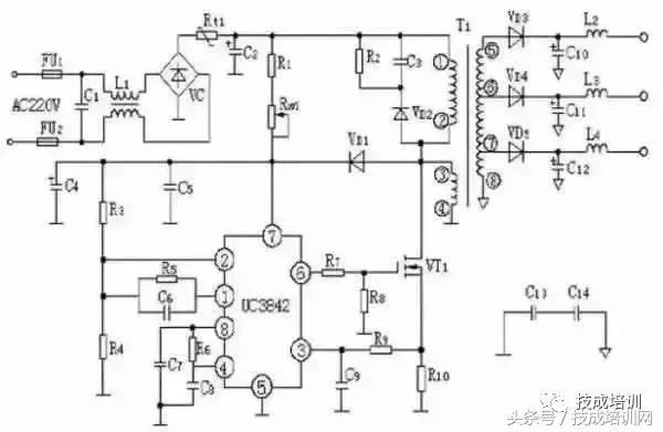 最简单的电路图怎么看懂得最快,经典电路图解析