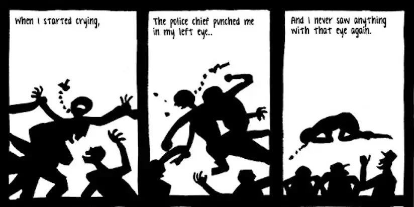 毒打、强奸、*虐性**……他把一个女人的真实故事画成漫画