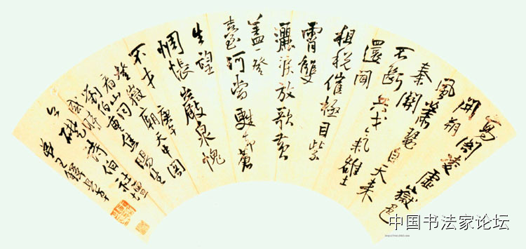 欣赏王铎十件作品,王铎最古拙作品