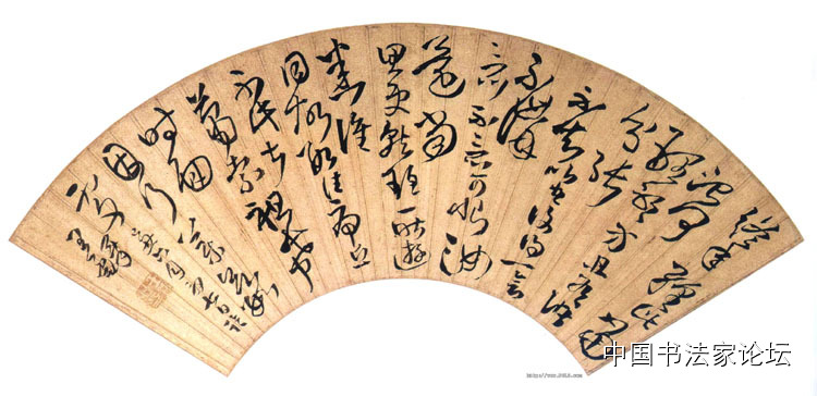 欣赏王铎十件作品,王铎最古拙作品