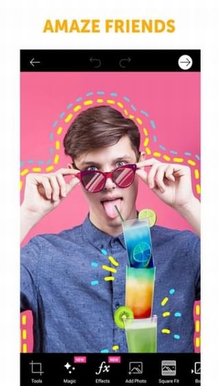 手机p图最好的软件是哪个,picsart美易照片编辑p图软件