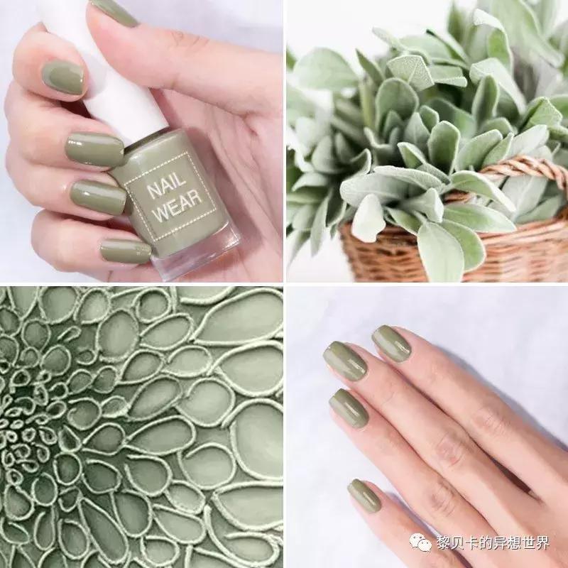 夏天指甲油2022年新款显白带钻,指甲油2022年流行网红夏天显白