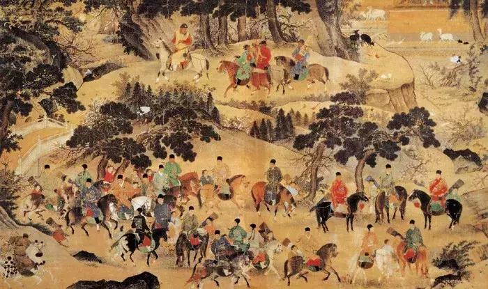 打个赌：国画里的古人运动会，比咱现代人还玩得还溜！