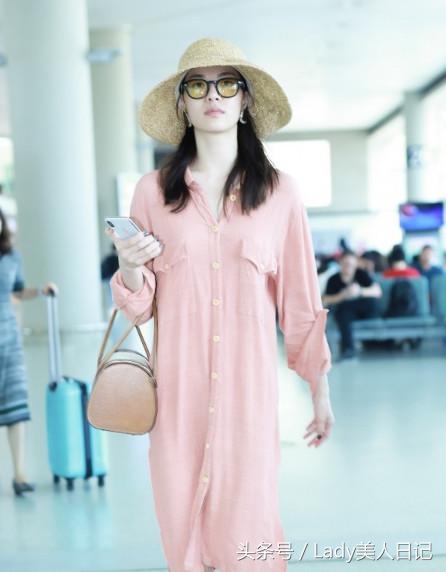 戚薇的同款帽子,超级超级好看的御姐帽子