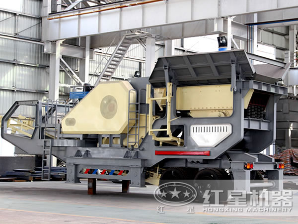 现在移动碎石机价格多少,二手移动石子破碎机械设备