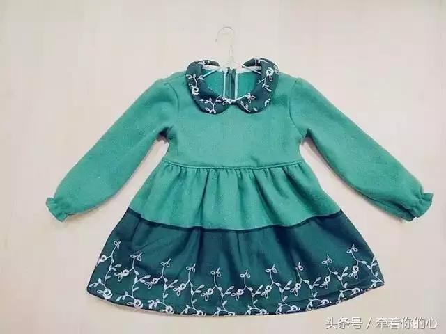 秋冬公主裙裁剪制作教程,给公主做公主裙做法