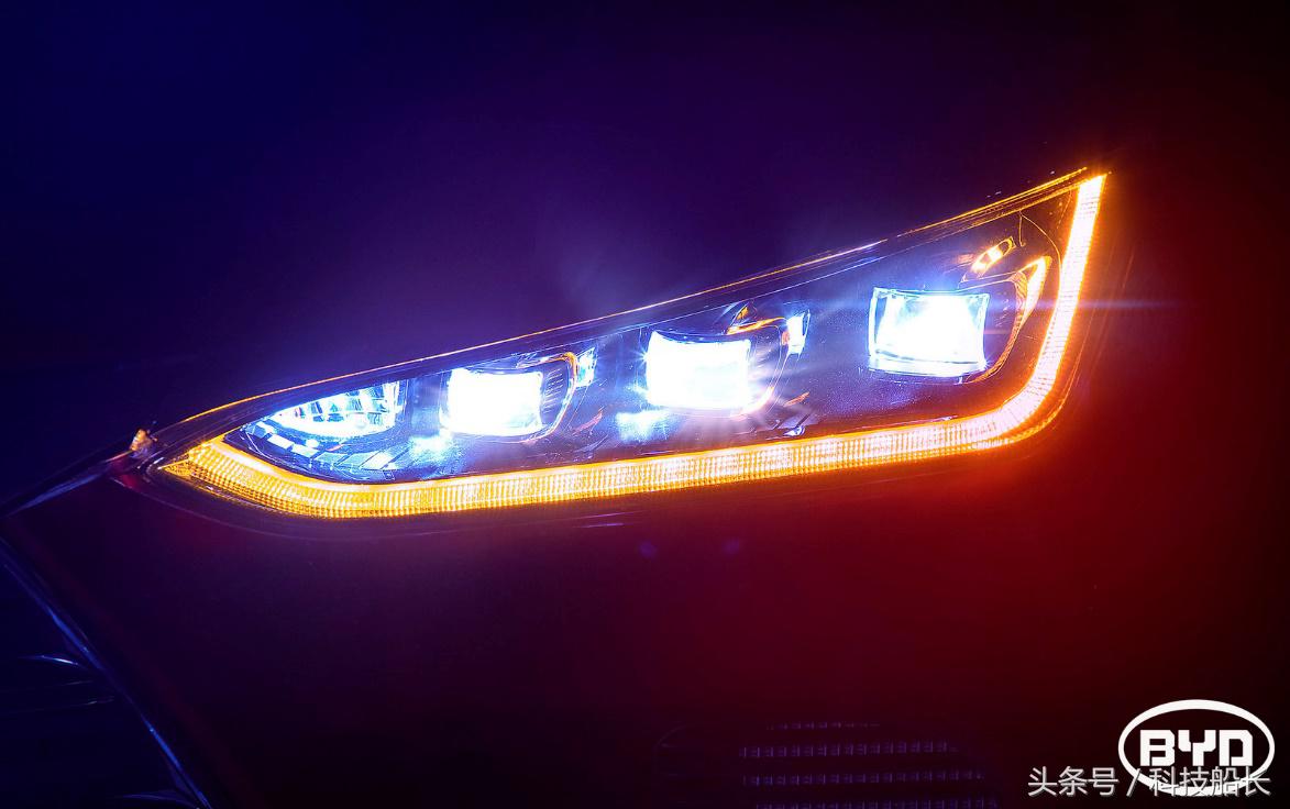 比亚迪“龙晶”车灯:把汽车灯光玩到极致酷炫