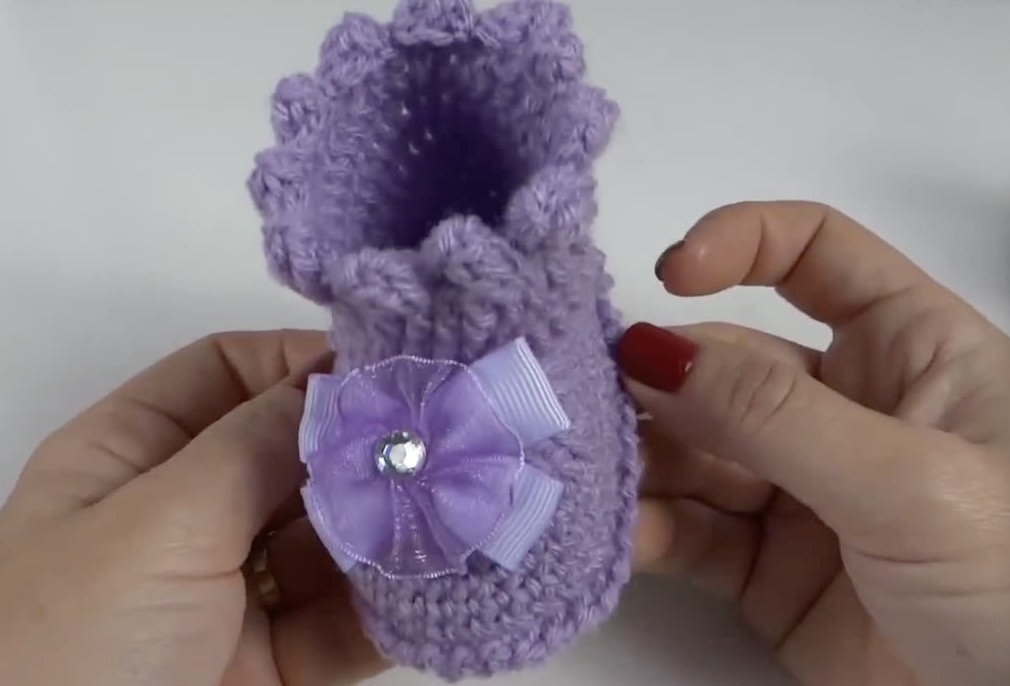 母婴钩织,婴儿手工钩织鞋线