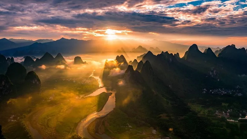 航拍大地村,航拍大地视频