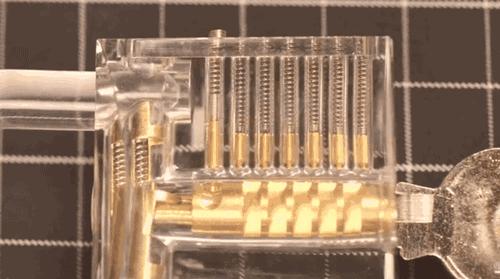 透明挂锁,透明的挂锁