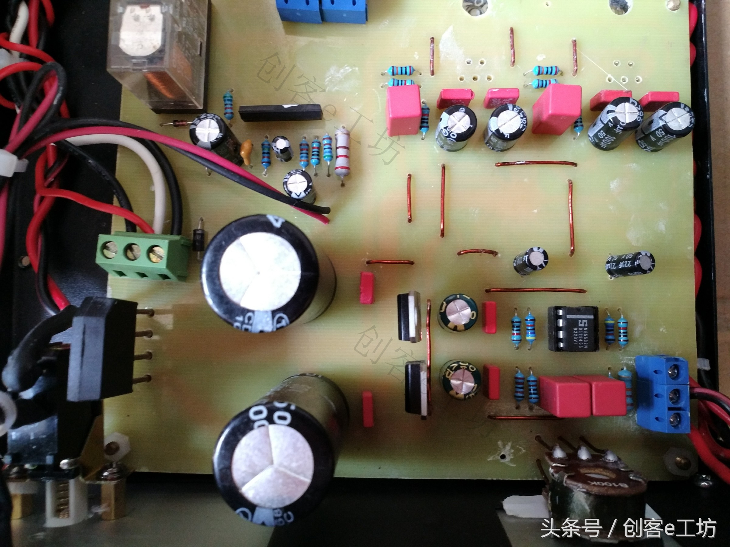 lm1875功放机试音,lm1875超简易功放创客e工坊