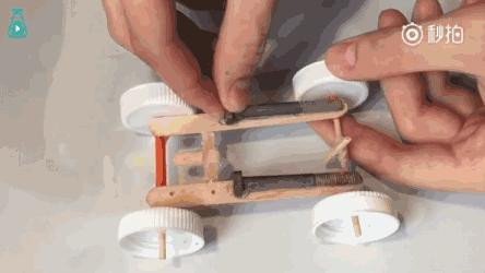 小汽车手工制作简单又好看,手工制作大全创意小汽车一年级