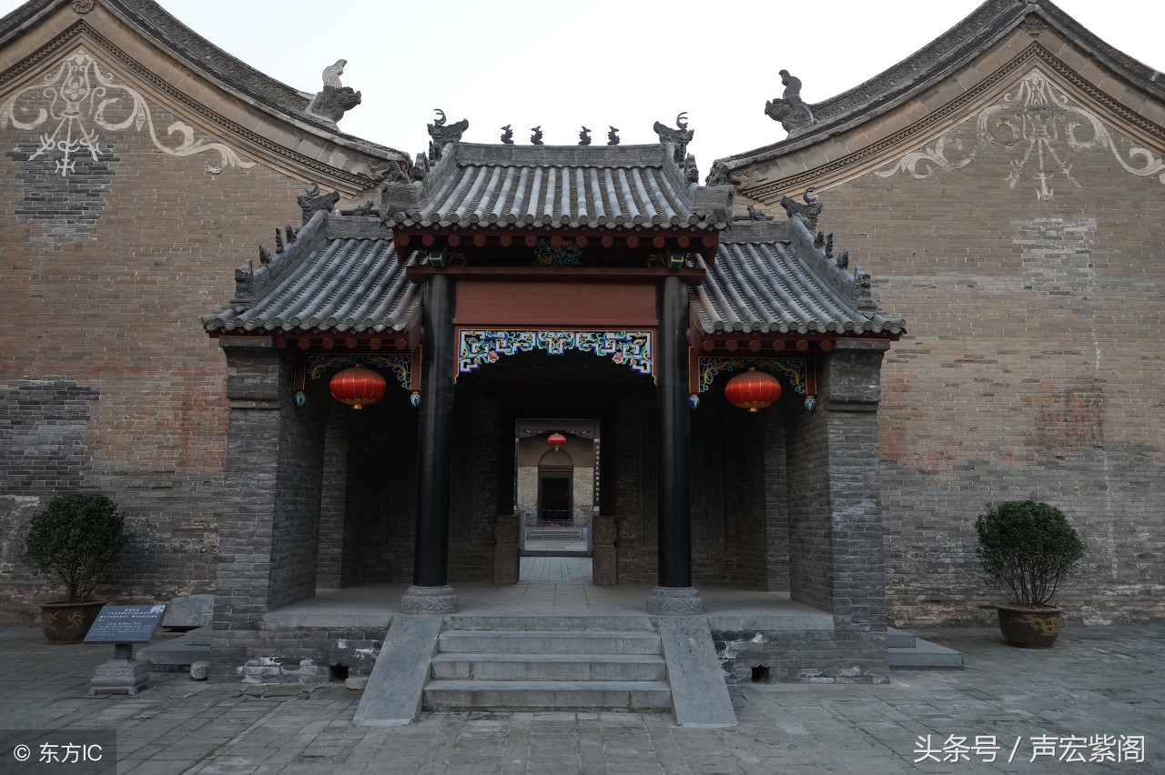 李家大院和乔家大院的建筑比较,赵县大石桥村李家楼院