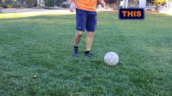 怎么像梅西一样高空停球,你想和梅西踢足球吗