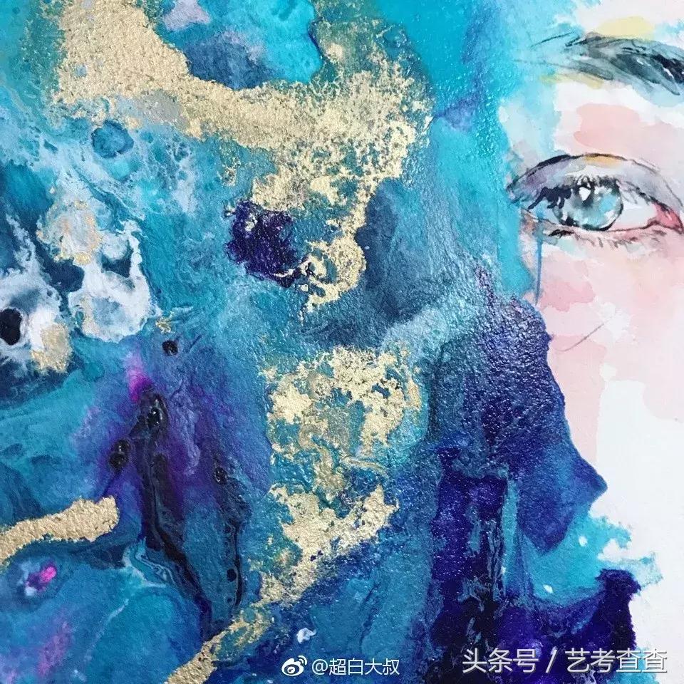 非常简单的水彩人物画法,简单的水彩小插画