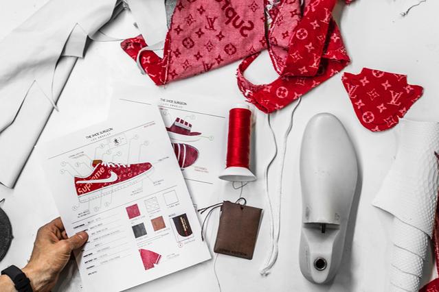 球鞋另类奢侈玩法，私人定制一款专属你的LV战靴
