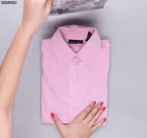 如何叠好衣服,怎么叠衣服用三秒叠好