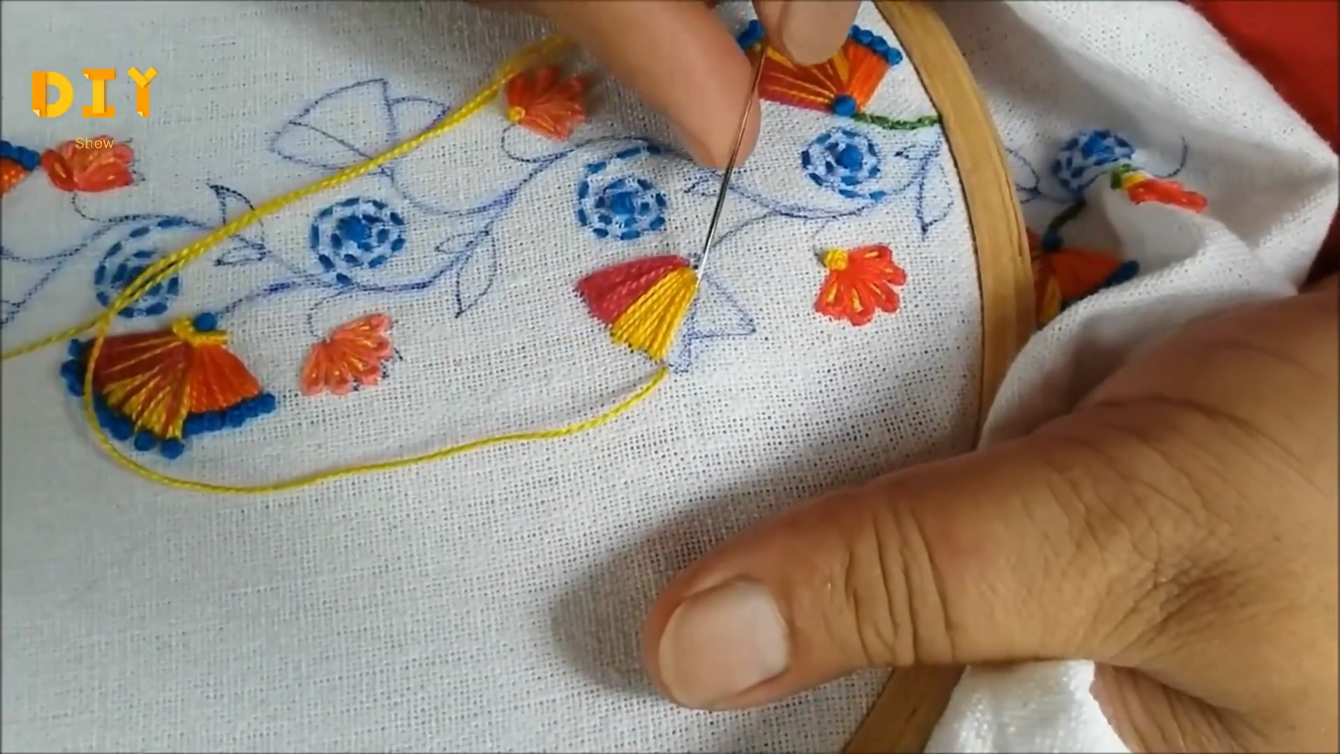 三月三手工绣花球简单又漂亮教程,手工绣花包的做法步骤