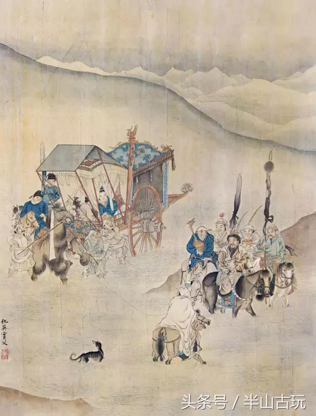 仇英作品全集100幅高清原图,仇英最全作品高清欣赏值得收藏