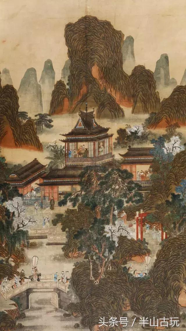 仇英作品全集100幅高清原图,仇英最全作品高清欣赏值得收藏