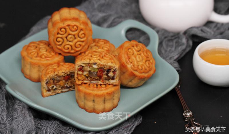 广式传统五仁月饼好吃吗,五仁月饼老式少糖