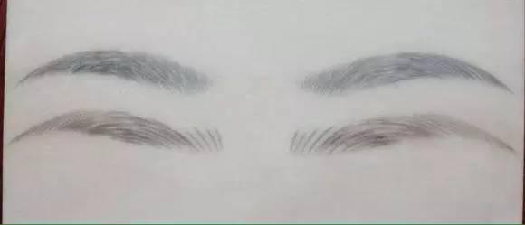 纹绣线条眉的排列和画法,纹绣教学视频纹绣线条