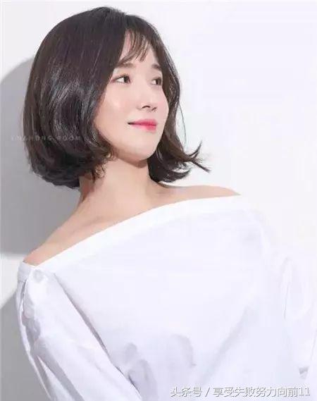 lisa同款齐肩短发大脸,大脸适合什么齐肩短发