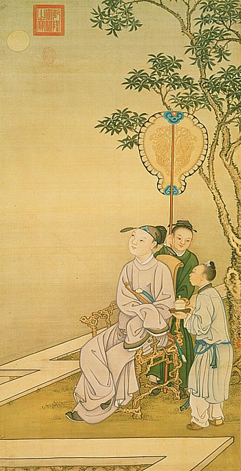 中秋节的图画与诗句,画中秋节的来历和习俗