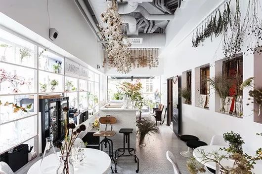 文艺复古小花店,最美小花店