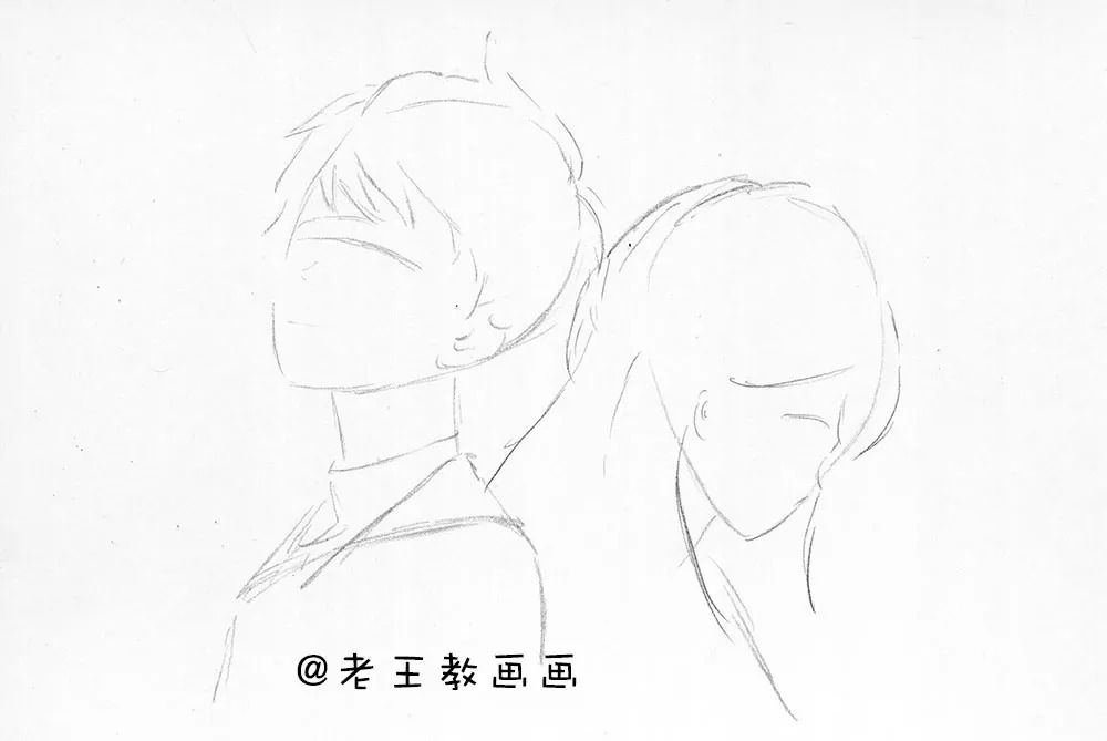 漫画人物简笔画简单又好看,漫画人物简笔画古风难