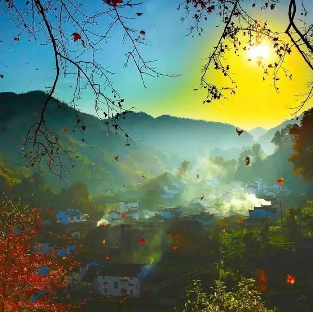 秋天的婺源什么时候去最美,秋天的婺源是色彩的天堂