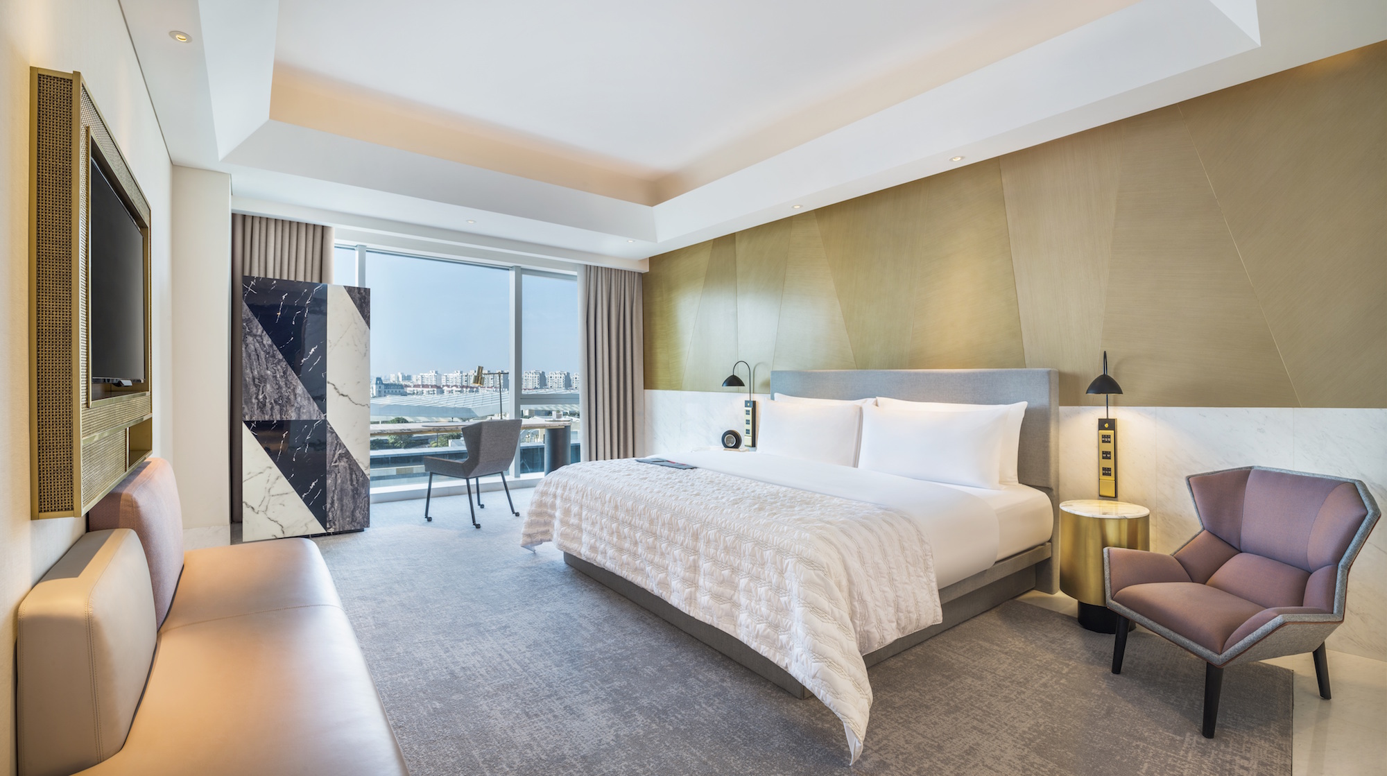 上海闵行宝龙艾美酒店宴会厅,上海闵行宝龙艾美酒店会议