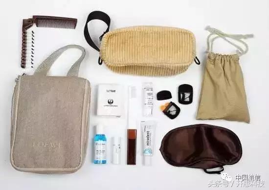 各家航空公司的洗漱包,各大航空公司的洗漱包