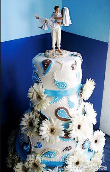 七种创意婚礼蛋糕推荐,浪漫四溢最具创意的43款婚礼蛋糕