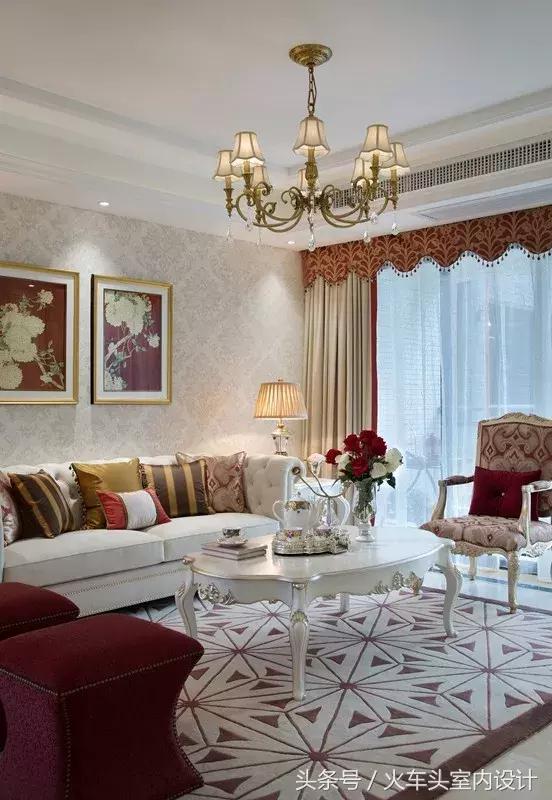 120平美式轻奢两居室优雅而又高端,145平四房两厅现代轻奢