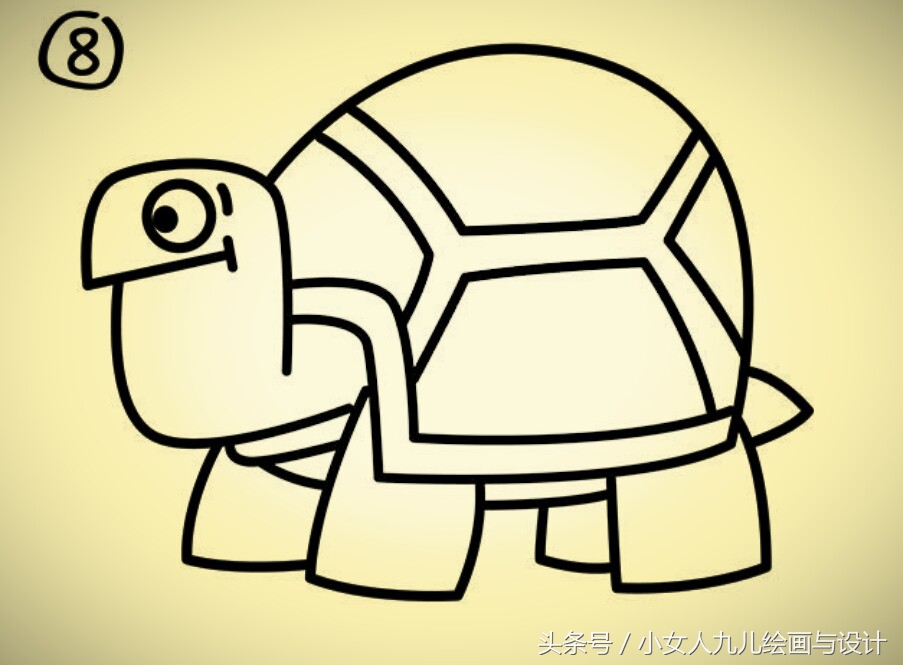 每日一画简笔画儿童小视频教程,每日一画简笔画长颈鹿