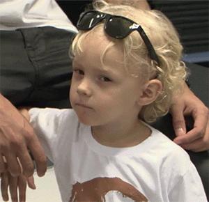 梅西儿子喜欢足球吗,梅西头号迷弟迷你罗