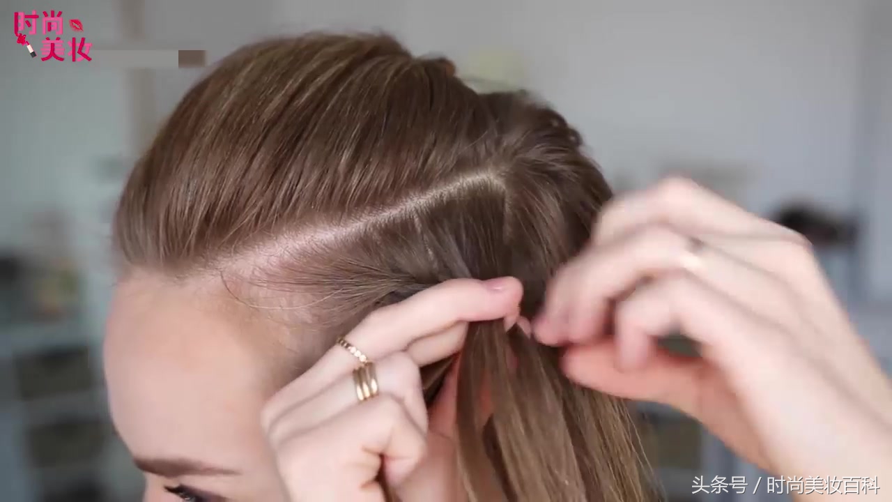 适合6-12岁女童的发型简单披肩发,单调披肩发女童