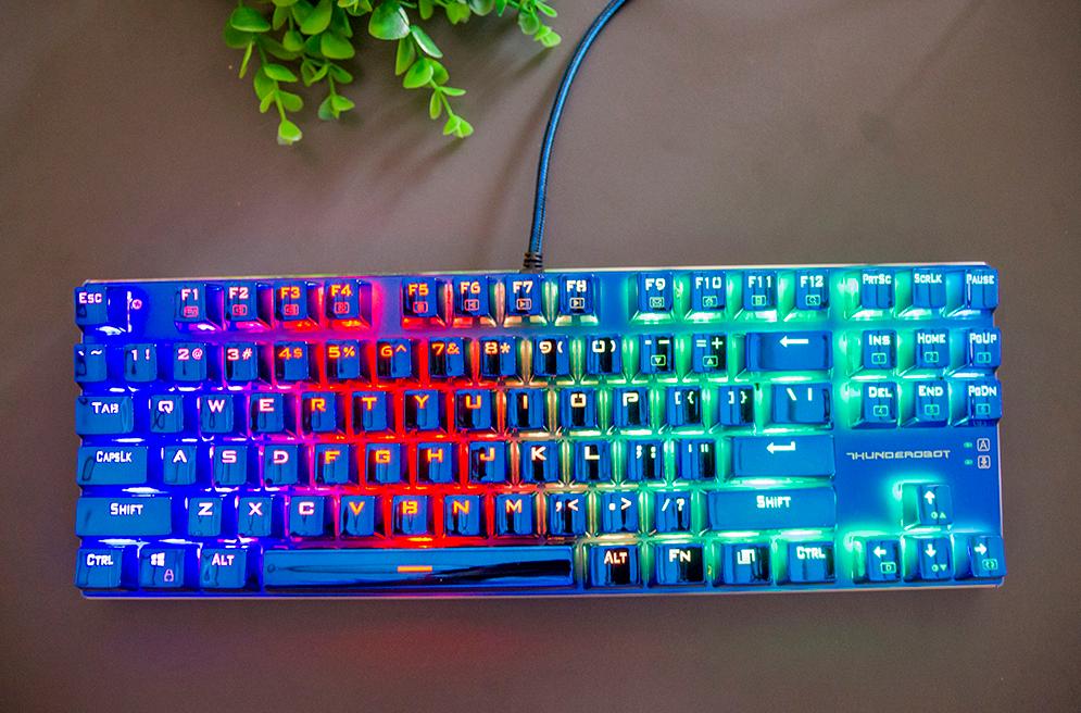 雷神蓝血人k750t-d灯效,雷神键盘k750蓝血人多少钱