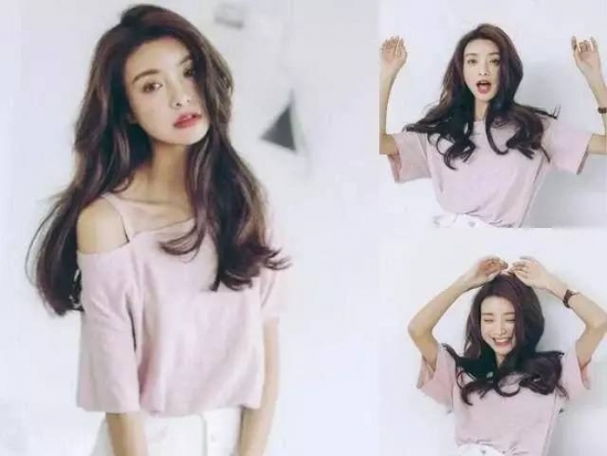 发际线低圆脸女生适合的发型,40-50大圆脸最适合发型