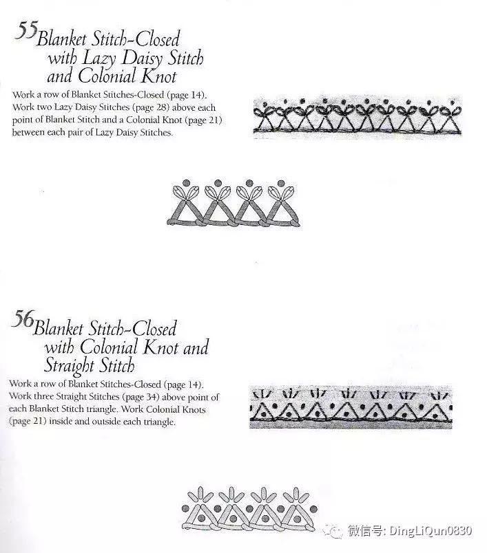 字母刺绣教程针法,字母刺绣针法图解