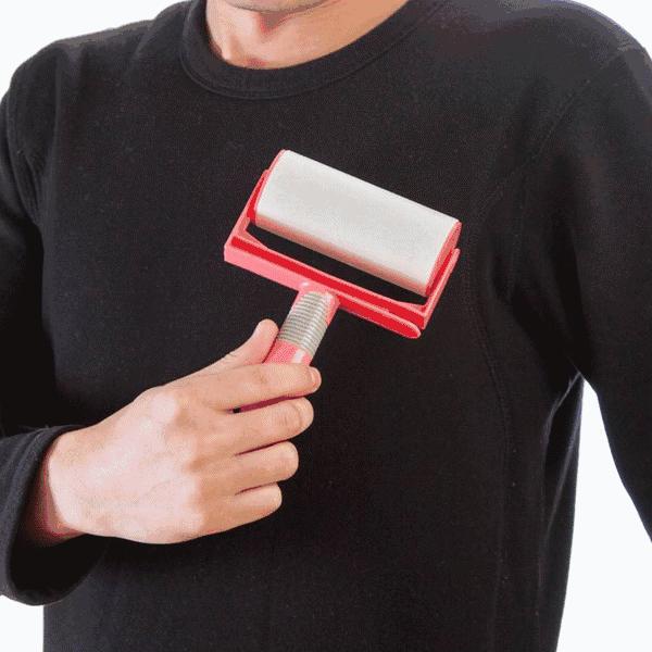 冬天衣服上都是恶心的粘毛？用这款去毛神器，轻松吸一吸，1秒扫走毛发，3秒去静电！