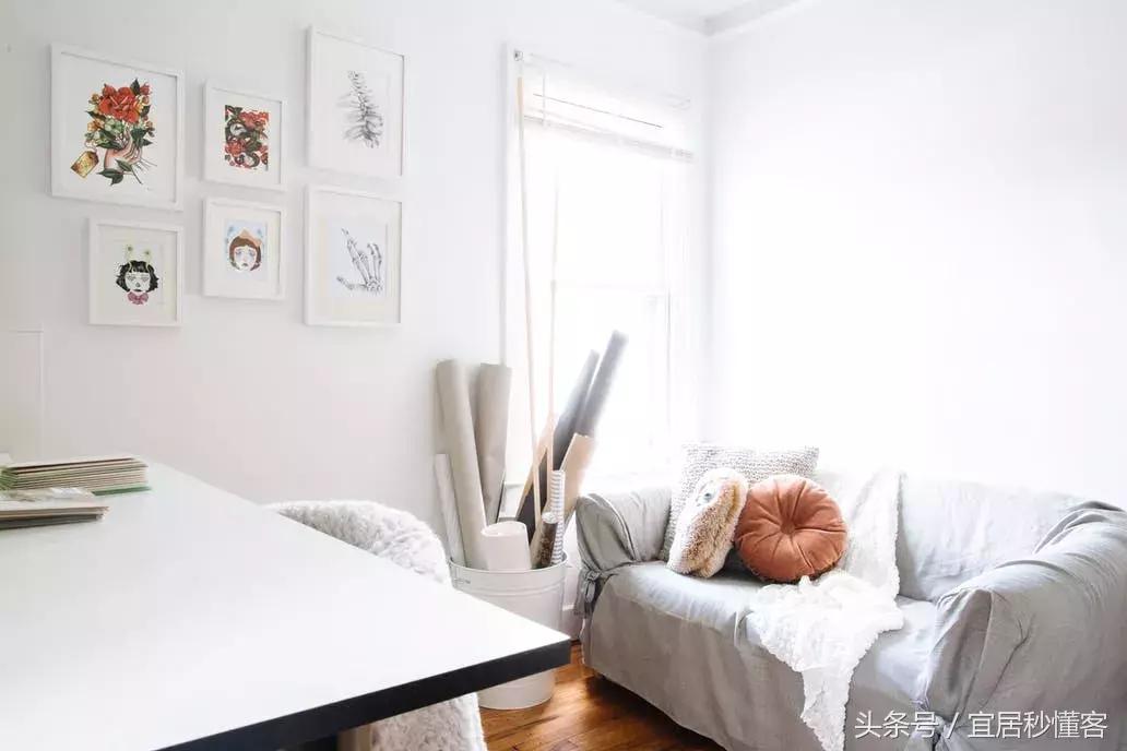 美国女孩改造旧木屋,时尚靓丽国外60年代老公寓改造