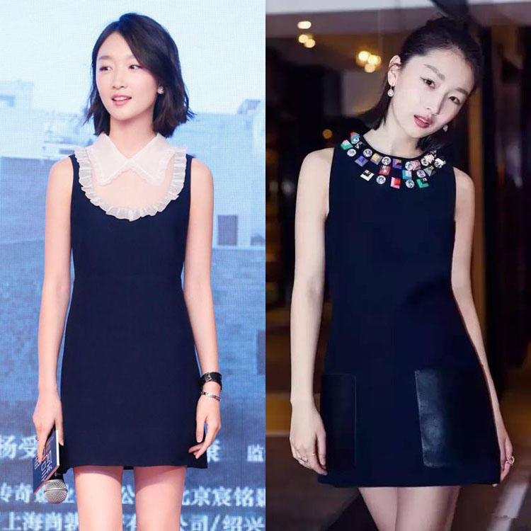 平胸穿什么连衣裙好看,平胸穿裙子怎么显大