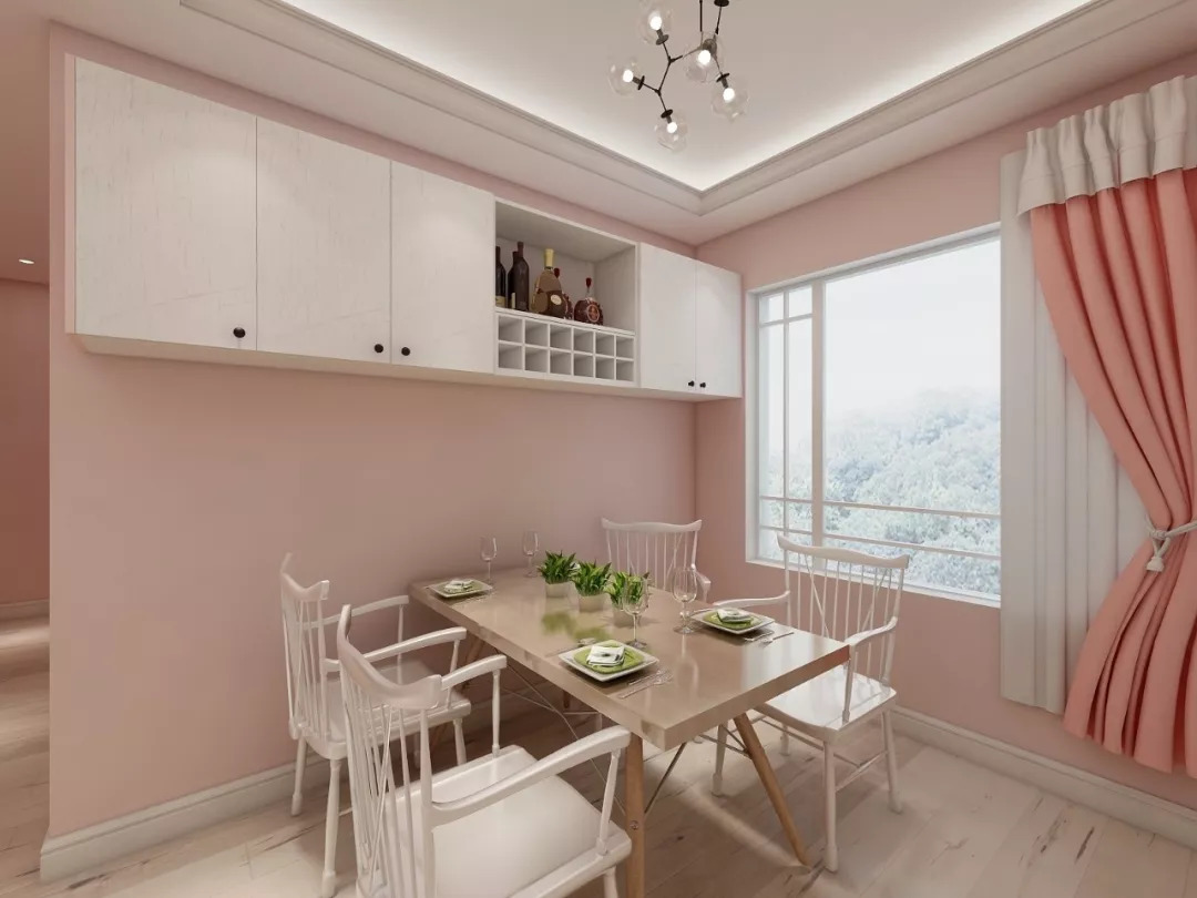 暖色系新中式轻奢混搭设计,中西混搭风格的设计